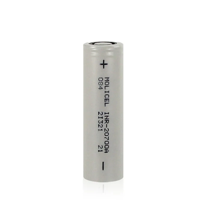 Оригинальный перезаряжаемый аккумулятор Molicel INR20700A 3000 мА/ч 30 А 3 7 в плоский корпус 20700 для tesla vape mod