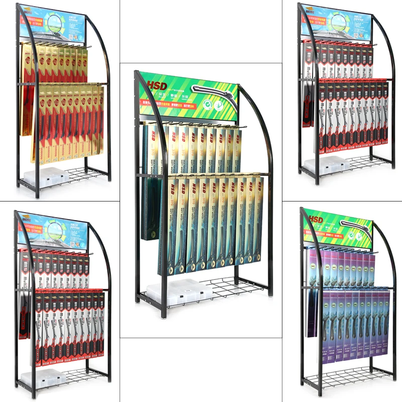 SPOTLESS Wholesale windshield wiper display rack car shop wiper blade stand