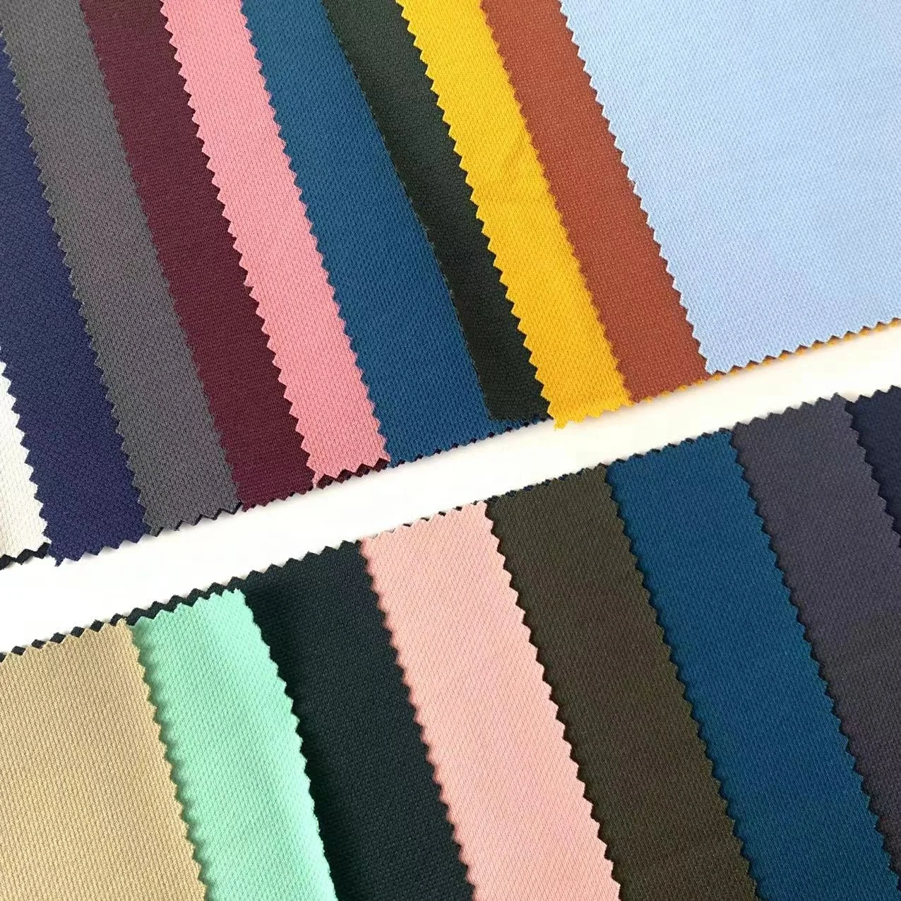 HOT SALE 50S NR TENCEL ROMA JACQUARD Fabric factory 220GSM for T shirt knitted ponte de roma Jersey PD manufacturer TENCEL