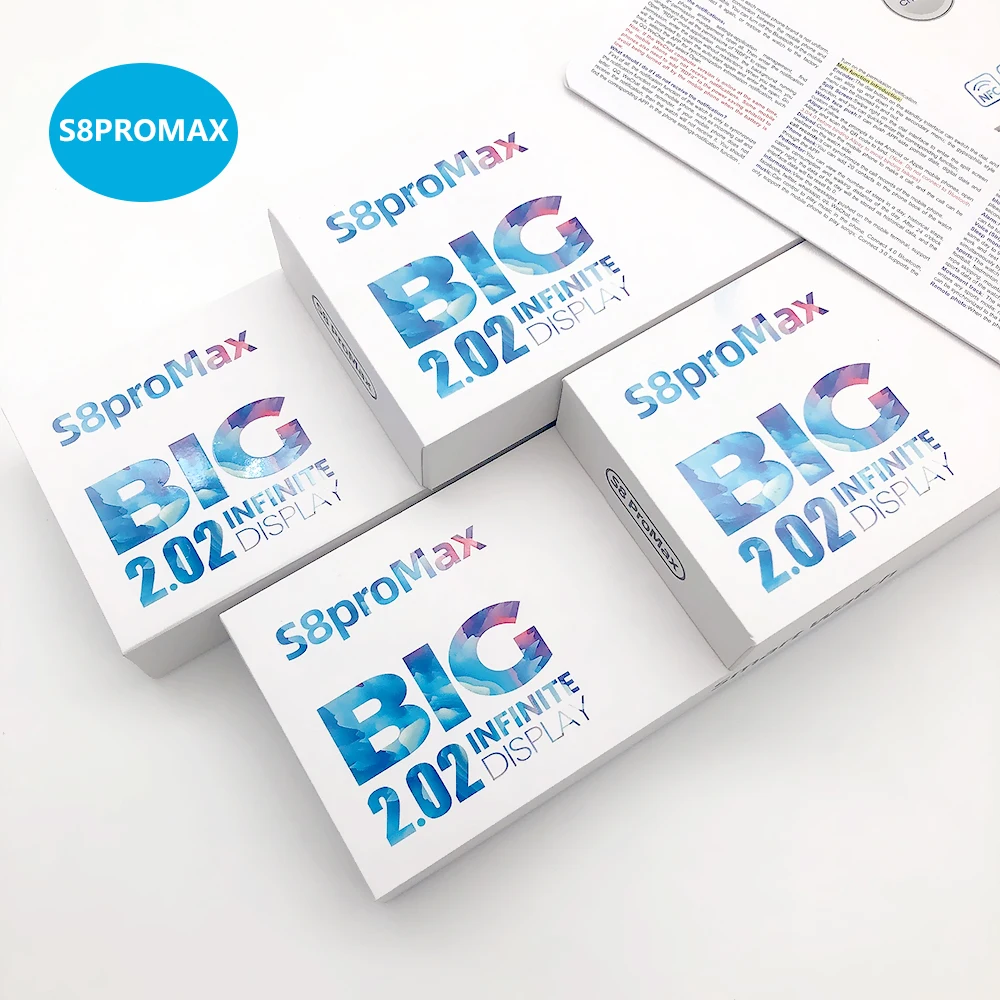 New Smart Watch S8 PRO MAX Rounded Edge Watch 8 Call Blood Pressure Heart Rate Fitness Tracker Sports Smart Watch