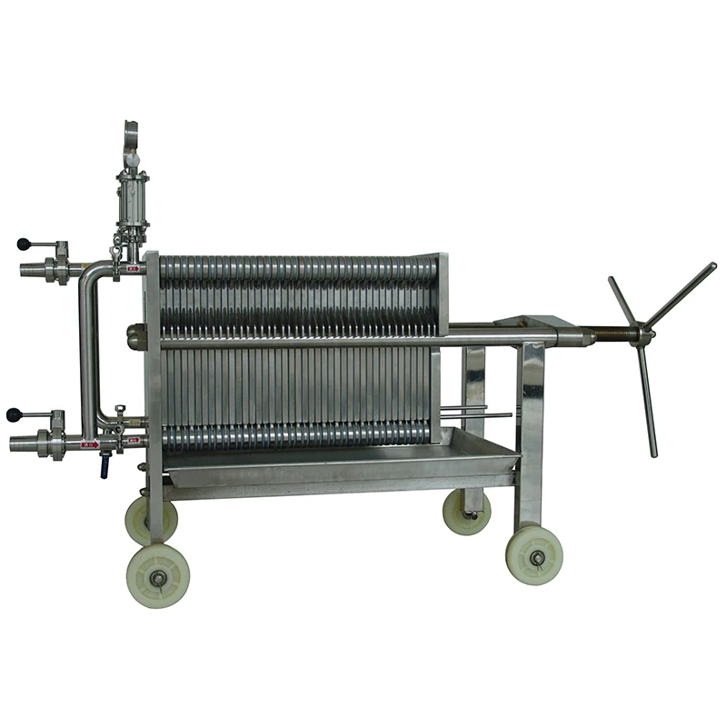 Пресс-фильтр из нержавеющей стали канализационный химический фильтр высокого давления