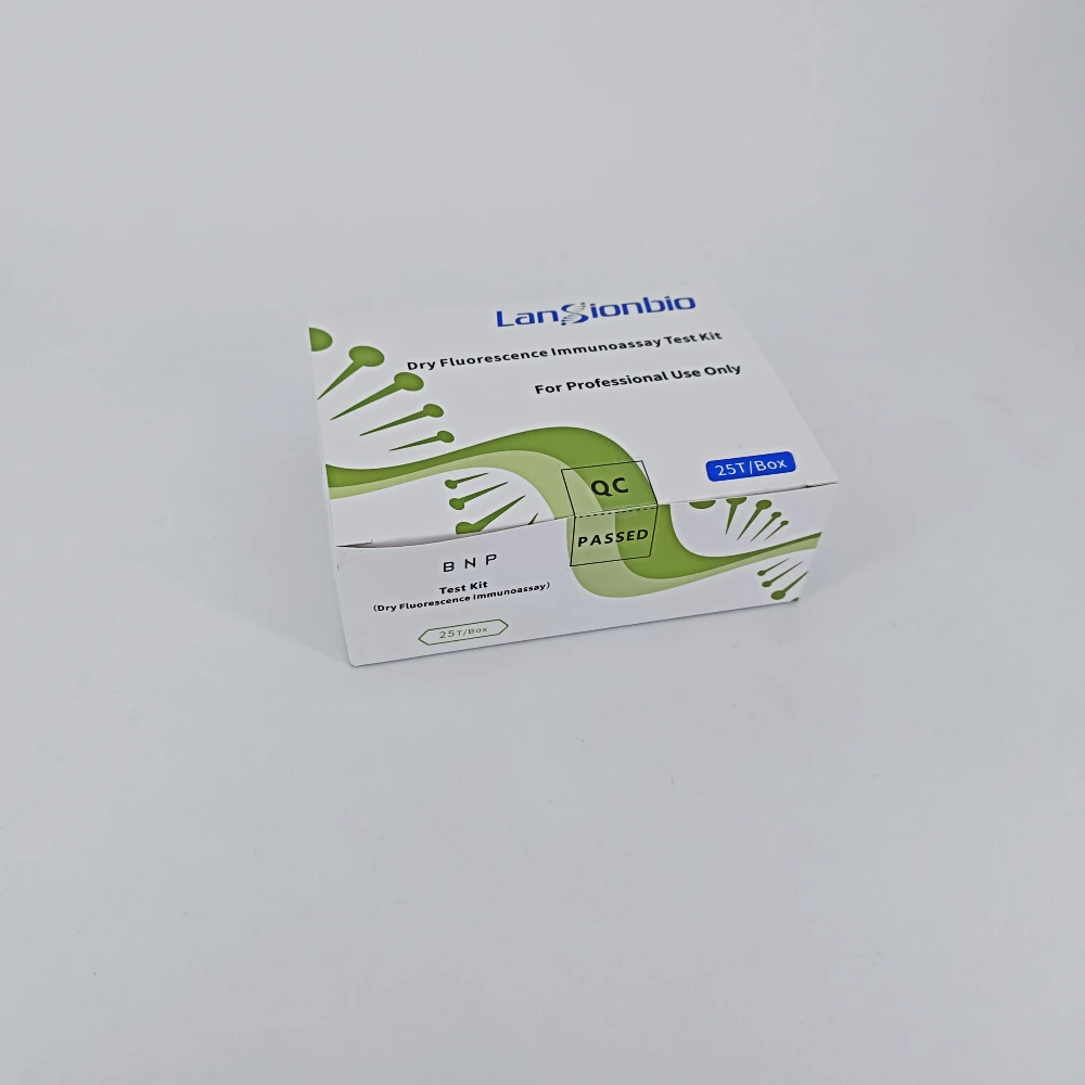 Lansionbio POCT Quantitative Blood Testing Kit for BNP Accept OEM Cardiac Marker Reagents with CE Marked