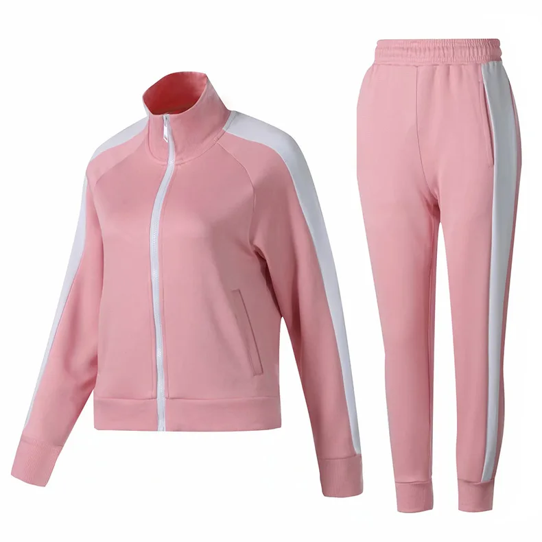 High Quality Latest Fashion Oem Outfits Fitness Track Wholesale 2 Piece Mens Sweat Suits Tracksuit