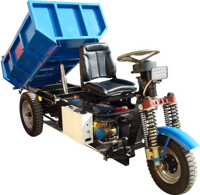 Chinese garbage tricycles mini cargo dumper mini dump truck with wide application