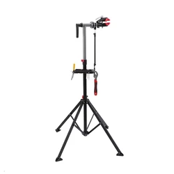 Home Mechanic Folding Black Adjustable Repair Bike Stand Workstand