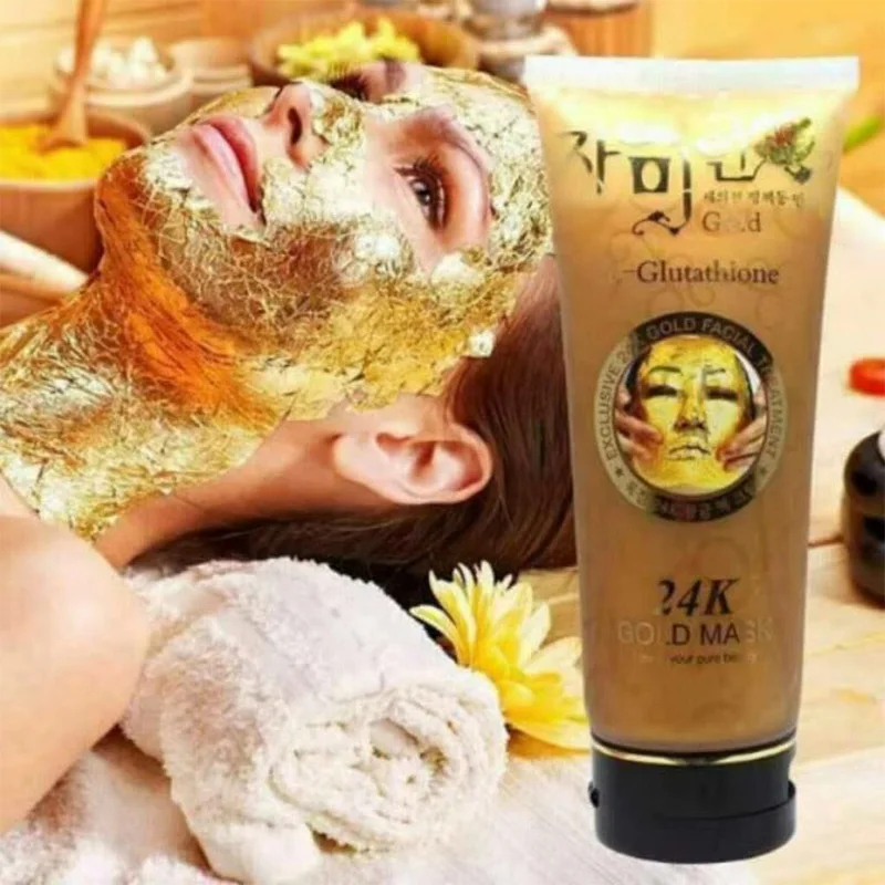 New Arrival Improve Skin Anti Ageing 24k Gold Facial Peel Off Mask Functional Facial Mask