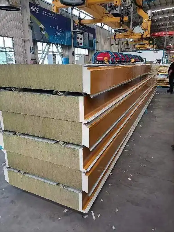 Polyurethane Sandwich Panels for Sale EPS Sandwich Panels Insulated PU Roof Sandwich Panel Movable Wall PU + Color Steel Sheet