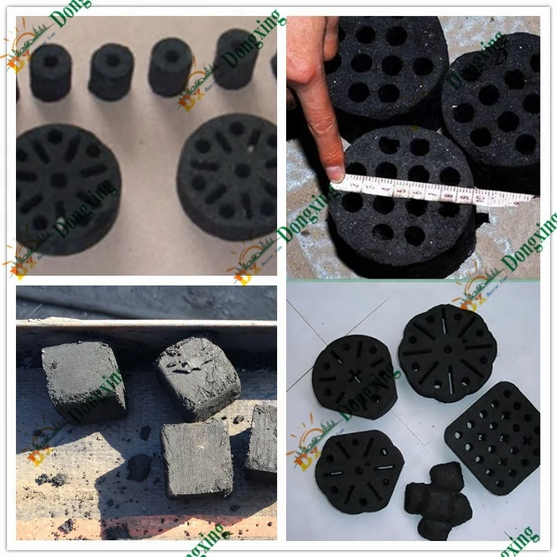 Used home use Punching ram type 140 150 220 Charcoal coal dust briquetting machine for bbq cooking heating