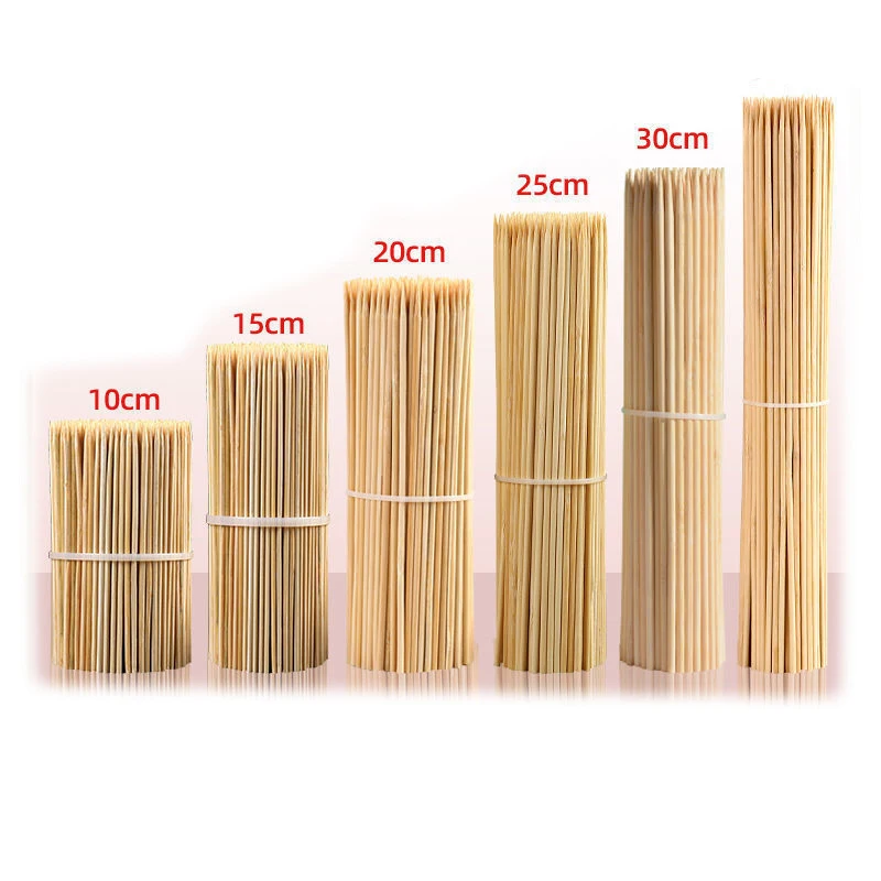 long bamboo stickssquare bamboo stickssquare long bamboo sticks  skewers 50 cm