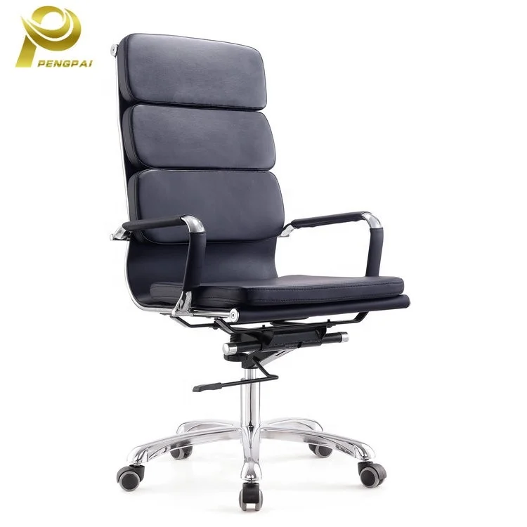 Classy Ajustable boss CEO Executive PU Cowhide Leather Chair Adjustable  Ergonomic Computer Chair