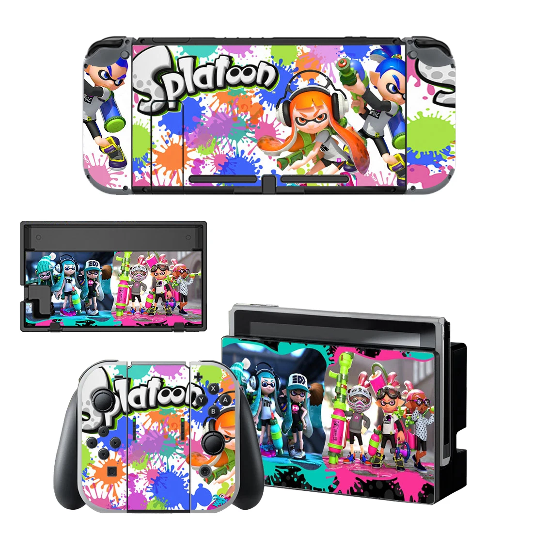 Hot Sale Splatoon 2 Skin sticker for Nintendo Switch