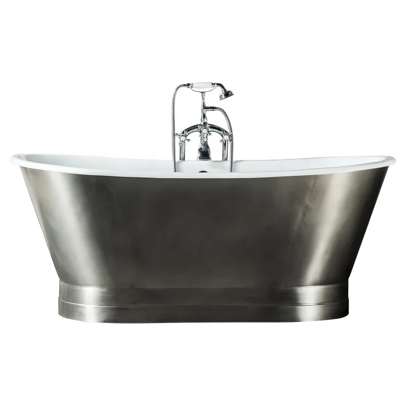 
cast iron claw foot skirted free standing cast iron bath tub supplier in Hebei China 