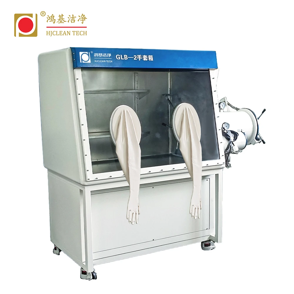 Factory supply Glovebox Lab Stainless Steel Glovebox Vacuum GloveBox With Closed Loop Gas Circulation