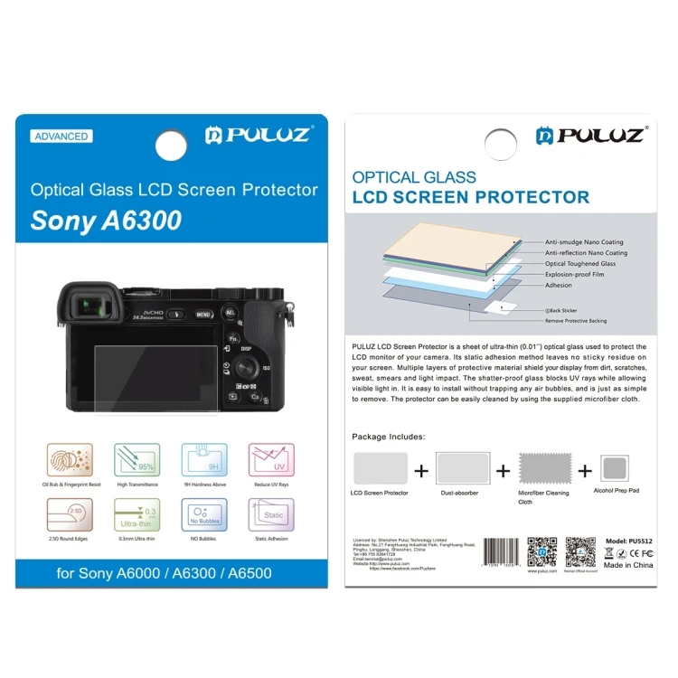 PULUZ 2.5D 9H пленка из закаленного стекла для