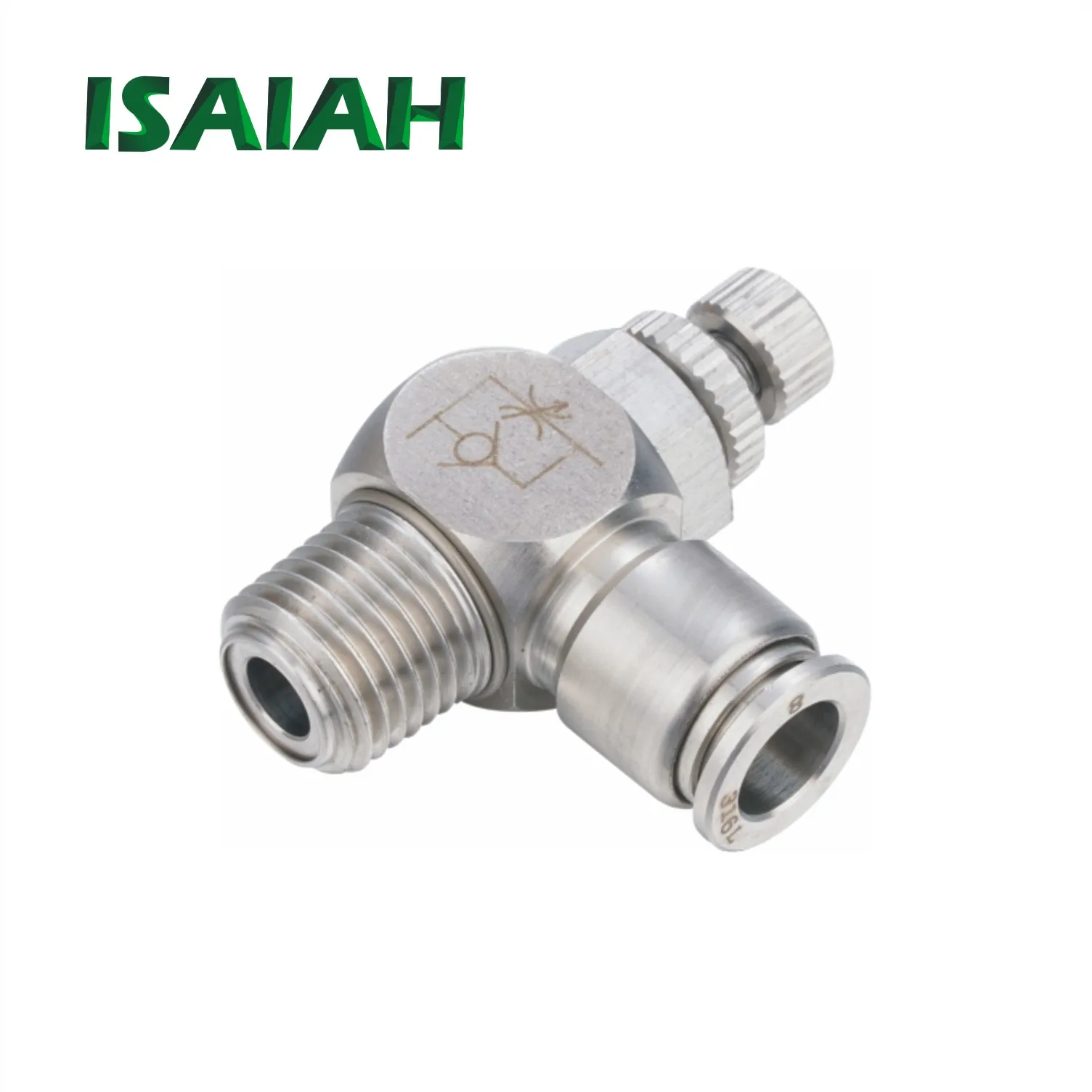High Quality Throttle Valve Two-Way Line Stainless Steel Air Flow Speed Control Valves