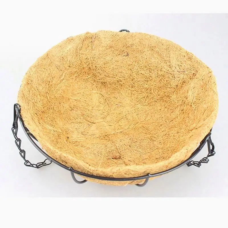 
Mini coconut fiber Flower pot countryside hanging flower pot 