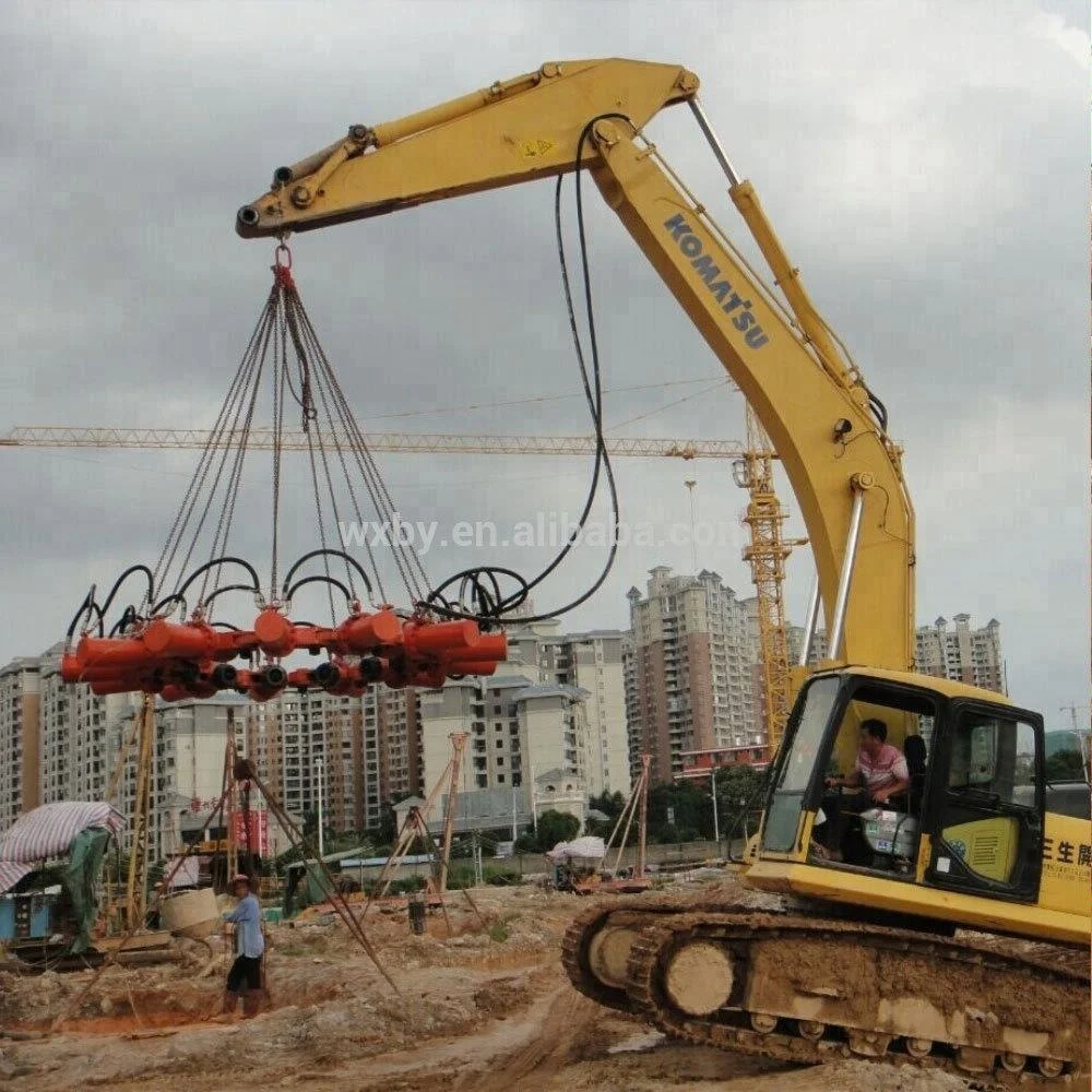 Beiyi Best Selling Quality Construction Machines Hydraulic Breaker Hammer Pile Breaker for 20 to 40 Ton Excavator