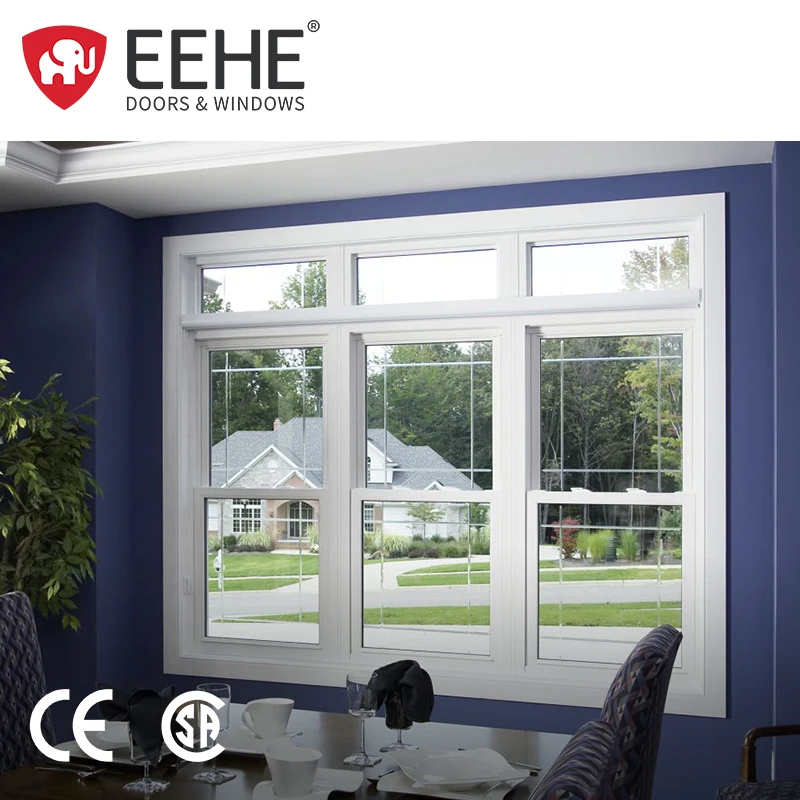 eehe Fixed Casement Pivot Window Office Building Project Waterproof Aluminum Alloy Glass Single Hung Window