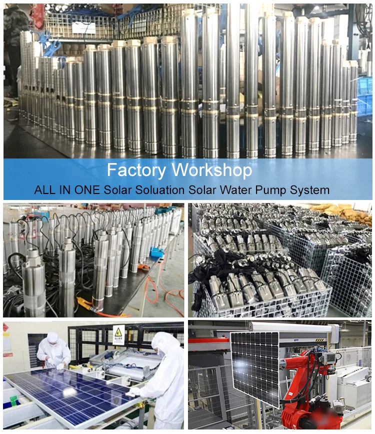 New DC and AC Solar 5hp Water Pump for agriculture