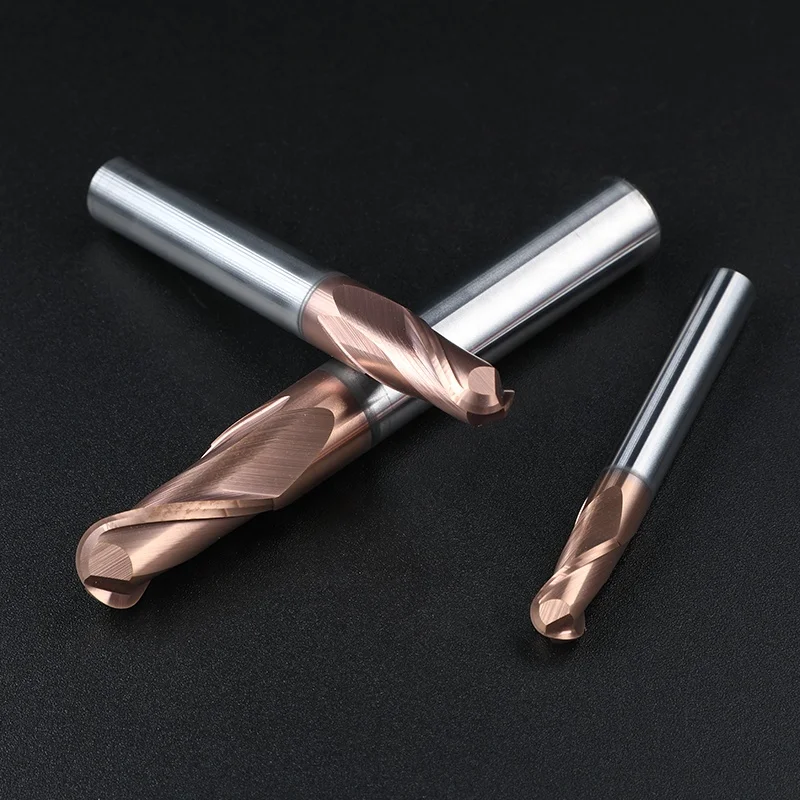 Ball Nose Endmill Carbide End Mill Cutters CNC Lathe Tools Cutting Tools HRC65