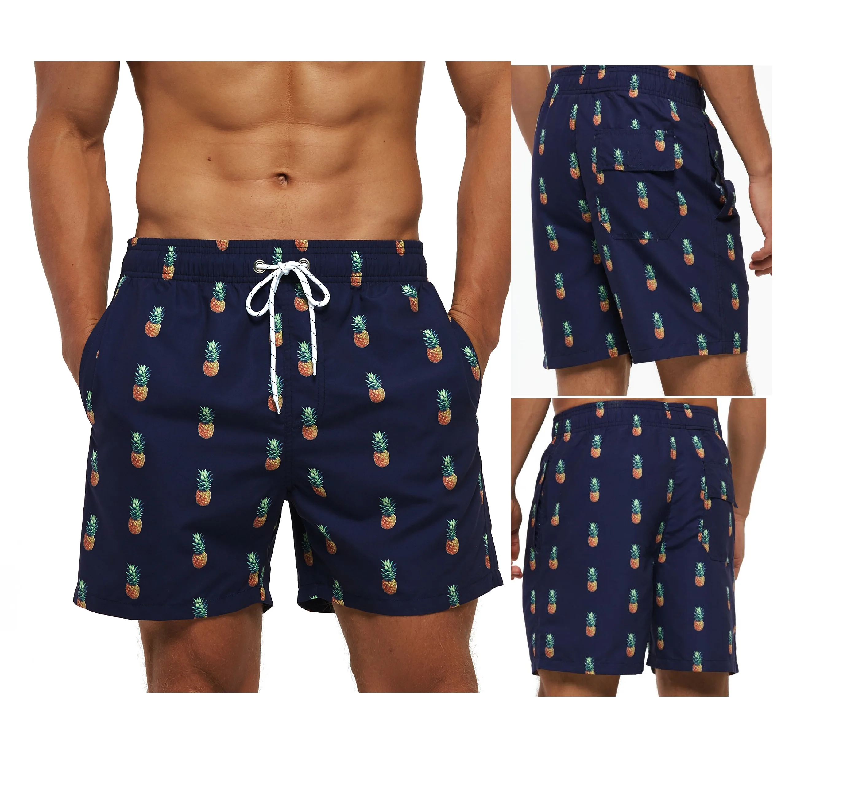 video sublimation beach shorts men swim shorts men swimwear shorts for men Die Strandhosen