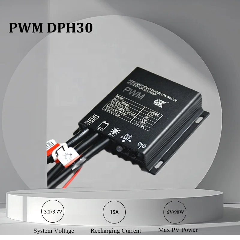 3.2v 3.7v 15a 20a Solar street lamp controller