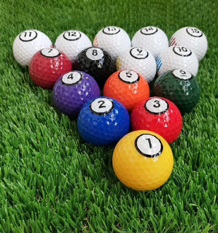 In Stock  2 layers Table tennis Golf Ball Two Layers billiard Golf Ball