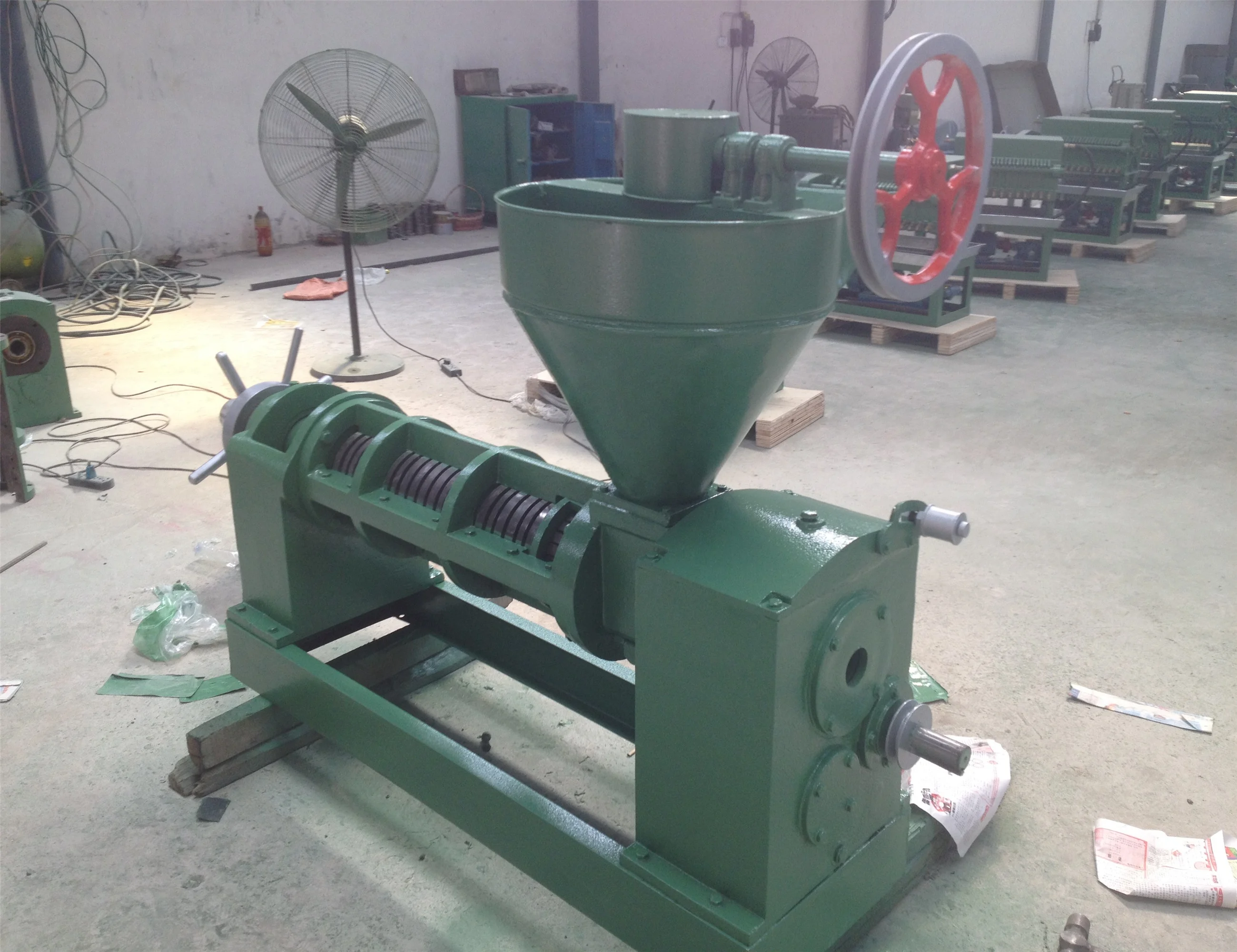 Commercial Cold and  Press Soybean Peanut Coconut Sunflower Oil Press Machine Oil Mill Making Pressing Extracting Machine