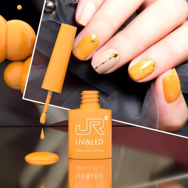 
New Style 36 Colors 10ml UV&LED Special Nail Polish 6 Bottles/ Set Eco-friendly Nature Resin Material Quick-Drying Nail Glue 