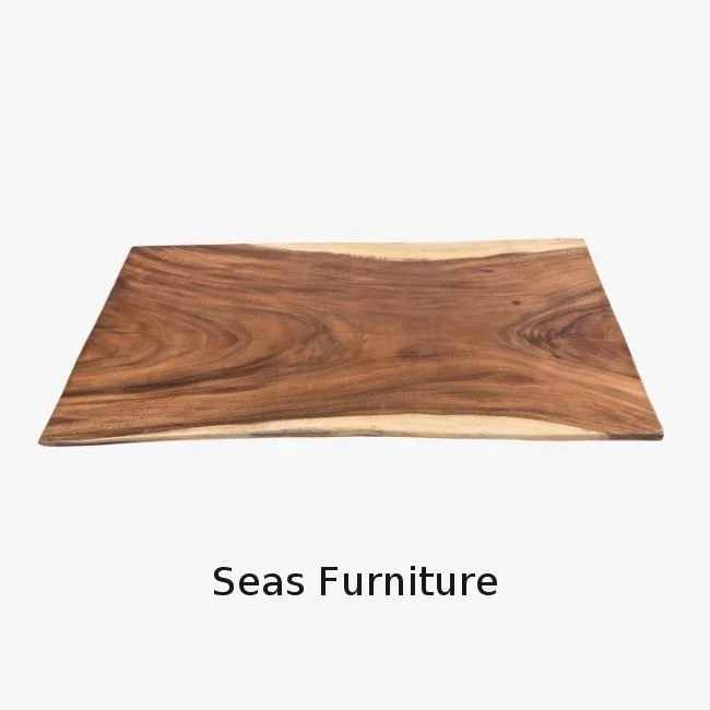 Live edge slab table 100% Solid Wood Kiln Dried Walnut wood