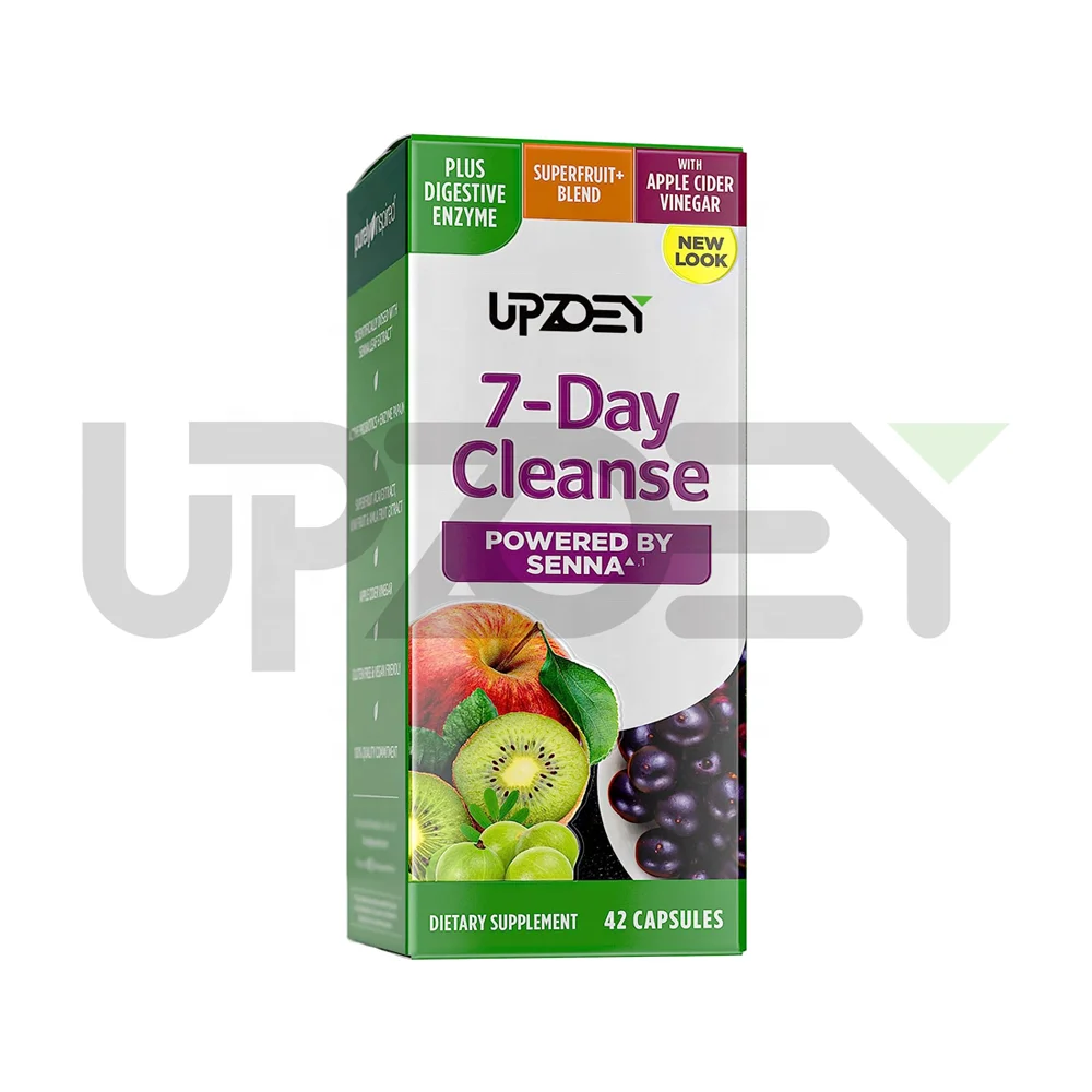 Detox Cleanse 7 Day Cleanse and Detox Pills Acai Berry Cleanse Whole Body Cleanse Detox with Senna Leaf & Digestive Enzymes