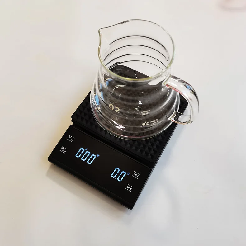 Quality Wholesale LED EK6012 3000g 0.3g Household Scale Electronics Timer Weighing Scale Digital kitchen electronic scales