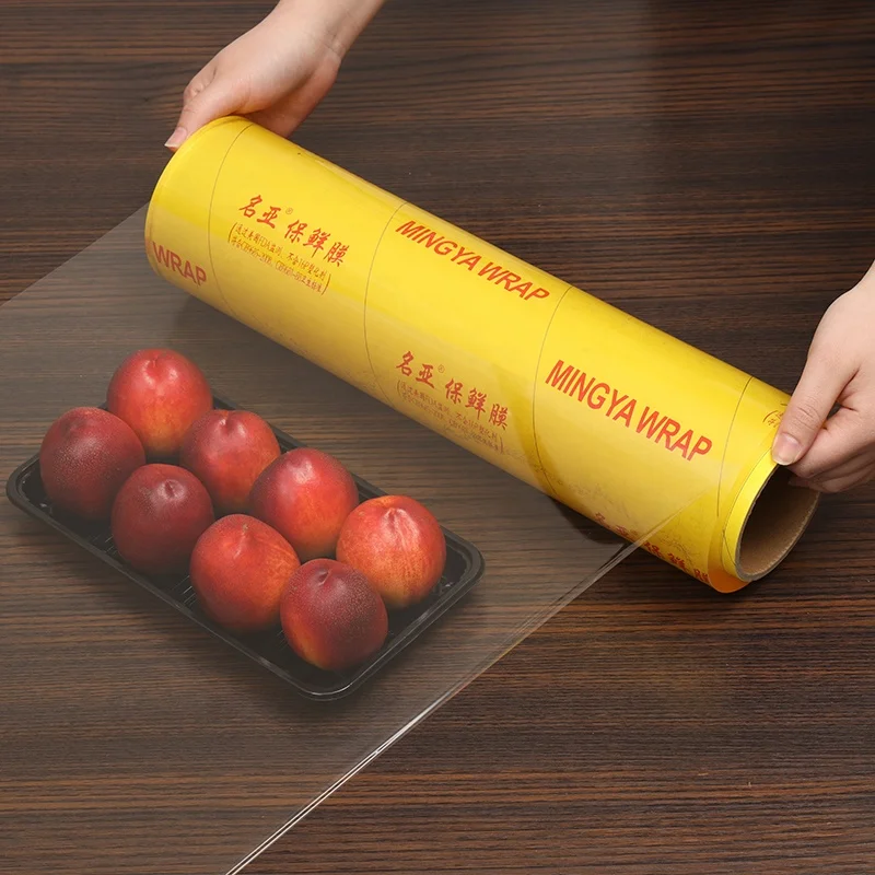 best price pvc film manufacture Power Wrap - PVC Stretch/cling Food Wrap film 9~20 Micron