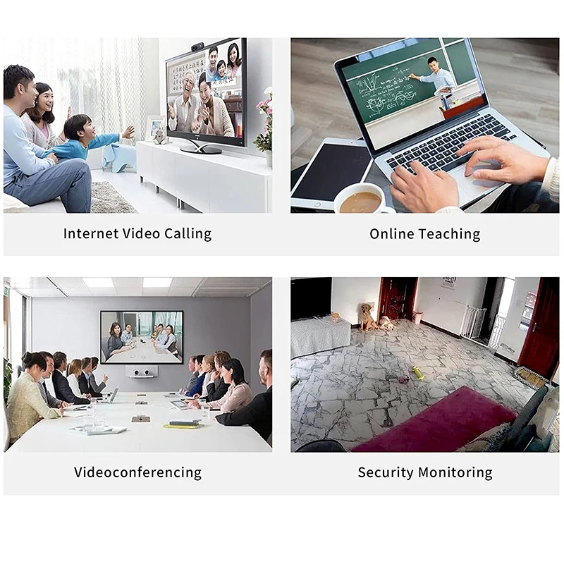 Geniuspy 3.6mm Pinhole Lens Mini USB Mac/PC/Desktop/Laptop Web Camera Small Size 2M Cable HD 1080P USB Computer Camera