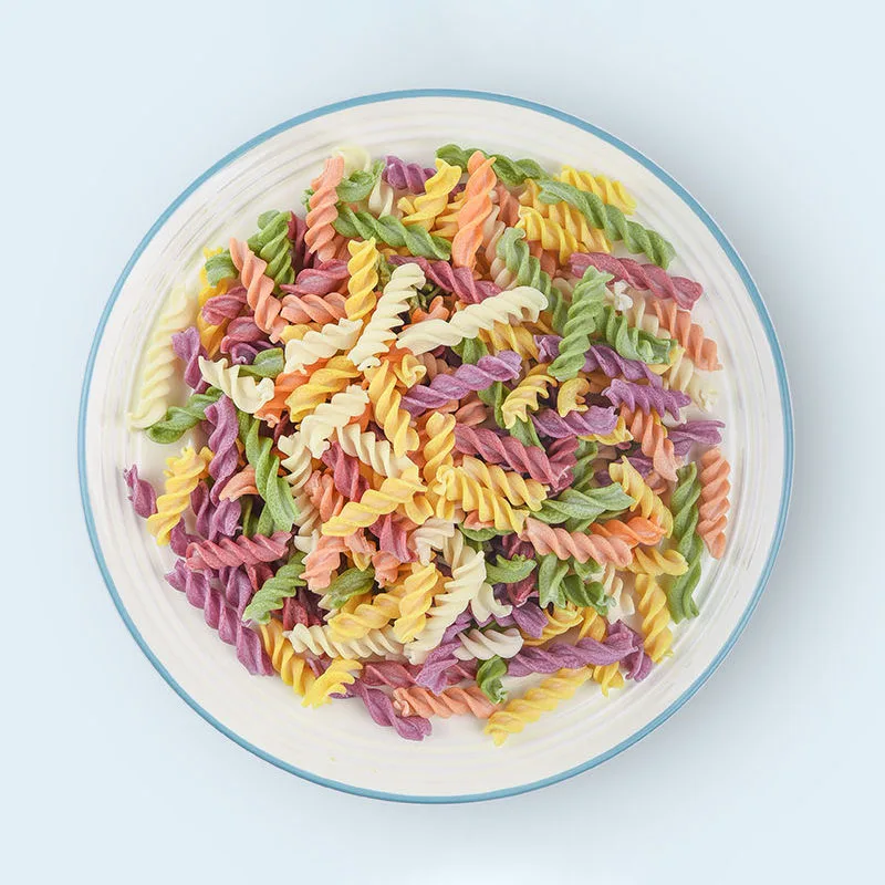 Wholesale high nutrition color baby butterfly noodles fruit and vegetable noodles
