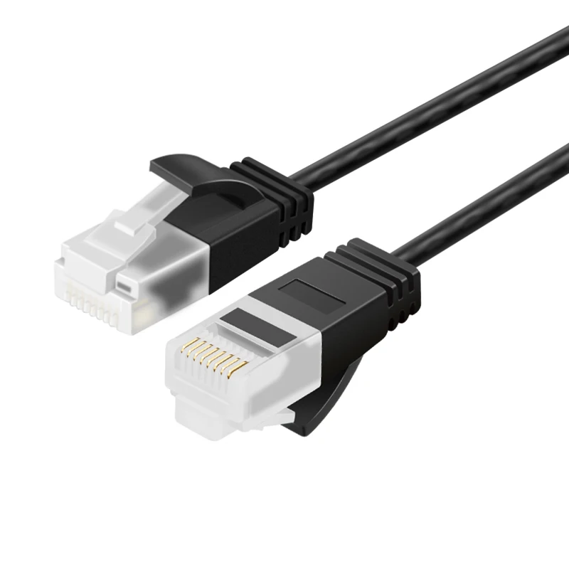 CableCreation Ultra Thin Cat6a Ethernet Cable UTP 10 Gigabit 500MHz Ethernet Patch Cable High Speed RJ45 LAN Network Cable