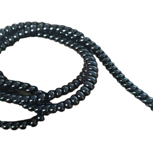 Custom wear-resistant anti-ultraviolet data cable brake cable spring protection sleeve