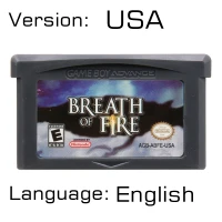 hot sale Breath of Fire Golden Sun 32 Bit Game cartridge Console Card for GBA RPG Games Series