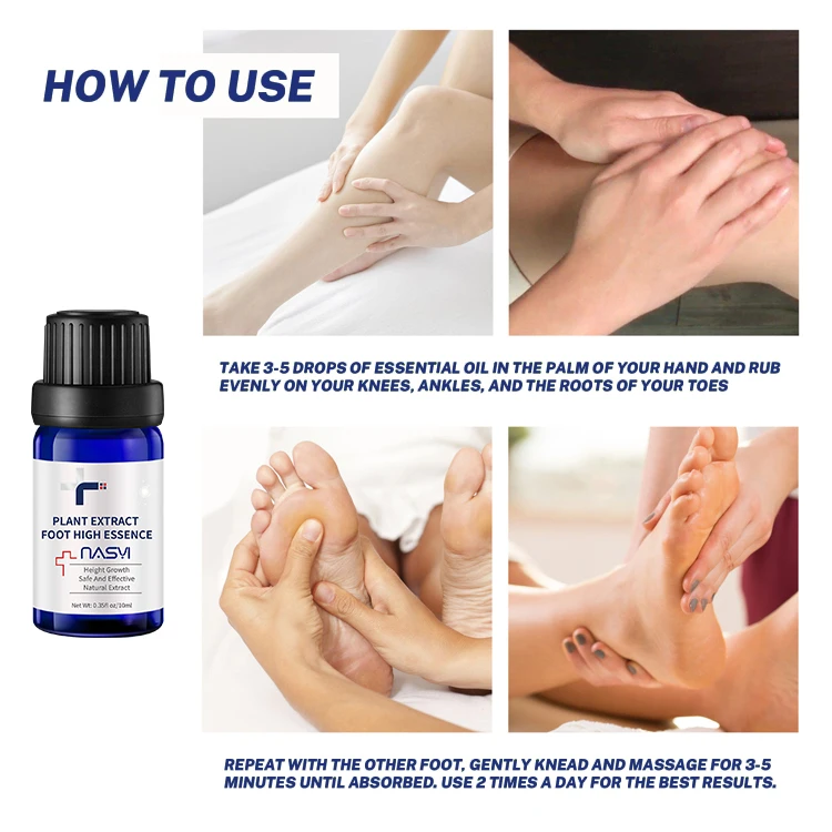 Hot Selling Custom Logo Mabrem Height Oil Natural Plant Safe Effective Height Increasing Growth Oil