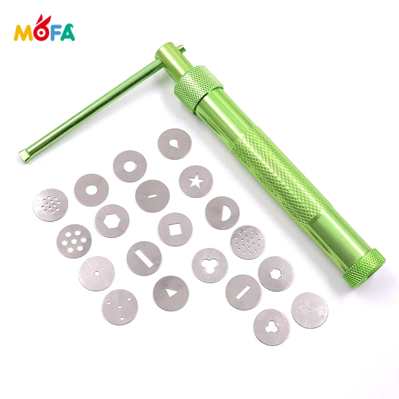 Hot Sale New Style Metal Clay Extruder / Clay Gun Tool / Clay Tool Kit pottery tools clay