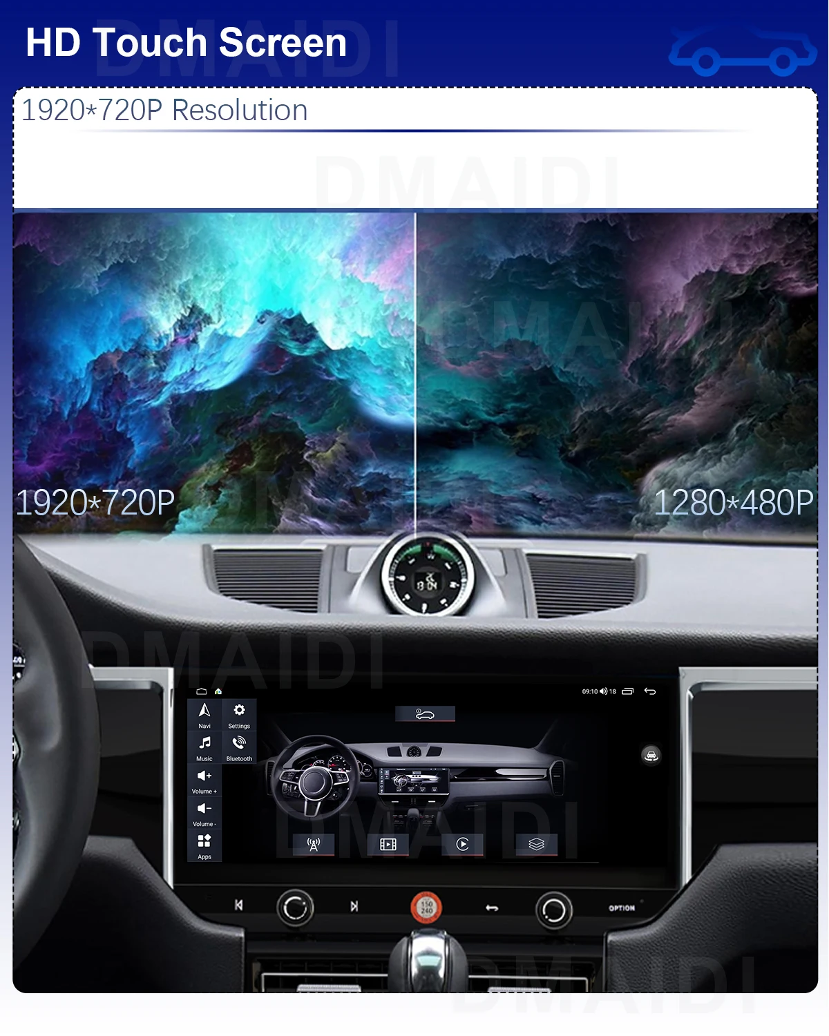New style Android 12 Car Radio For Porsche Panamera 2010-2017 Screen Multimedia Player GPS Navigation DVD Auto Stereo Carplay 4G