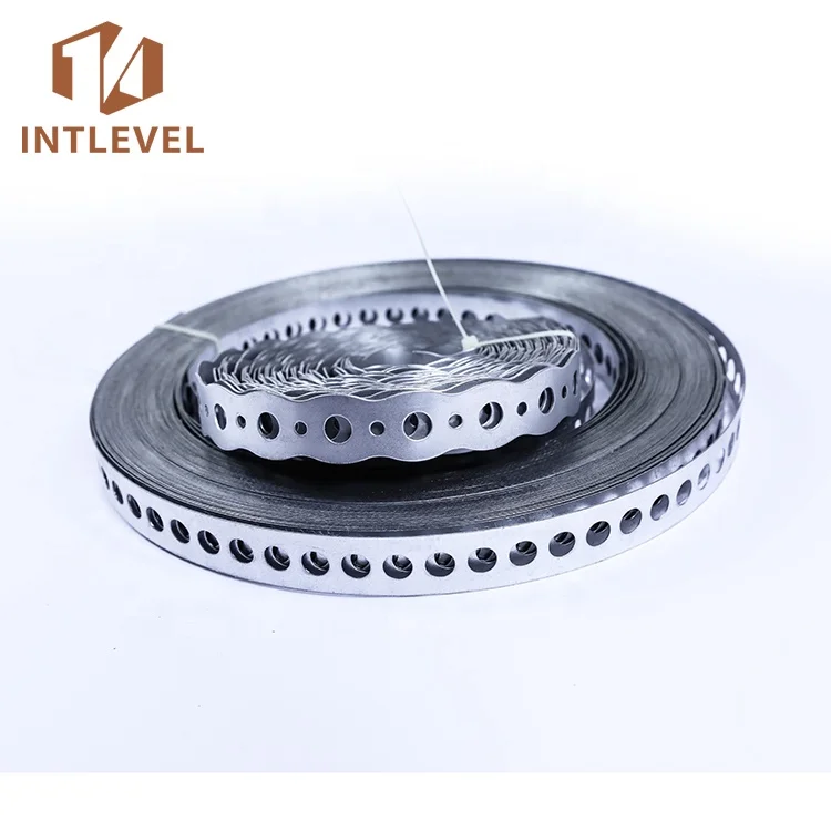 Factory Hot Sale Steel Banding Cold Rolled Galvanized Perforated strapping