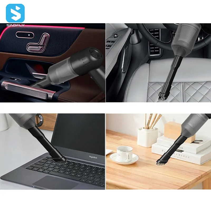 Home Handheld Power Suction Wireless Auto Vehicle vacuum Cleaner 60W 3000pa Portable Cordless Mini Car Vacuum Cleaner