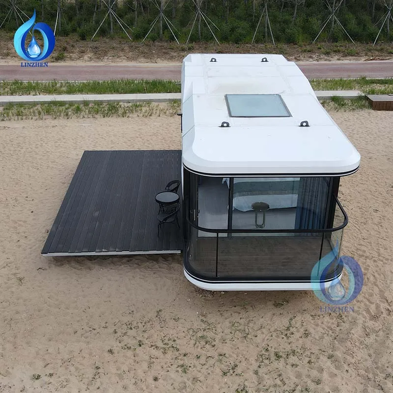 customized Prefab Expandable Container Houses 2 Bedrooms 1 Bathroom 1 Kitchen foldable modular homes container house