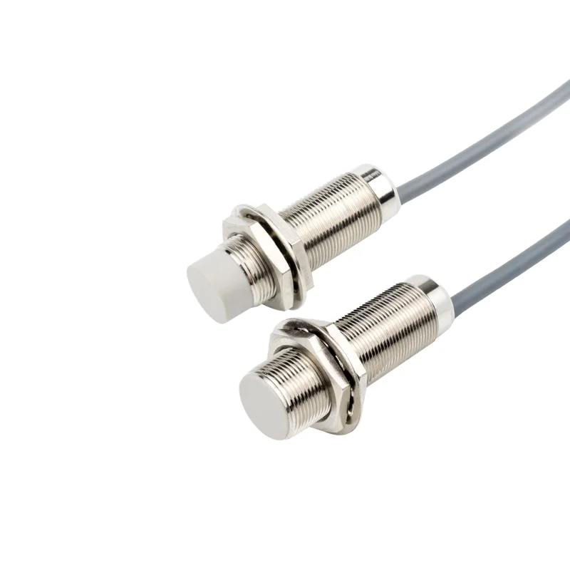 JIMOU 20-250V AC 2 wire proximity switch high quality inductive sensor M18 series flush or non-flush inductive proximity sensor