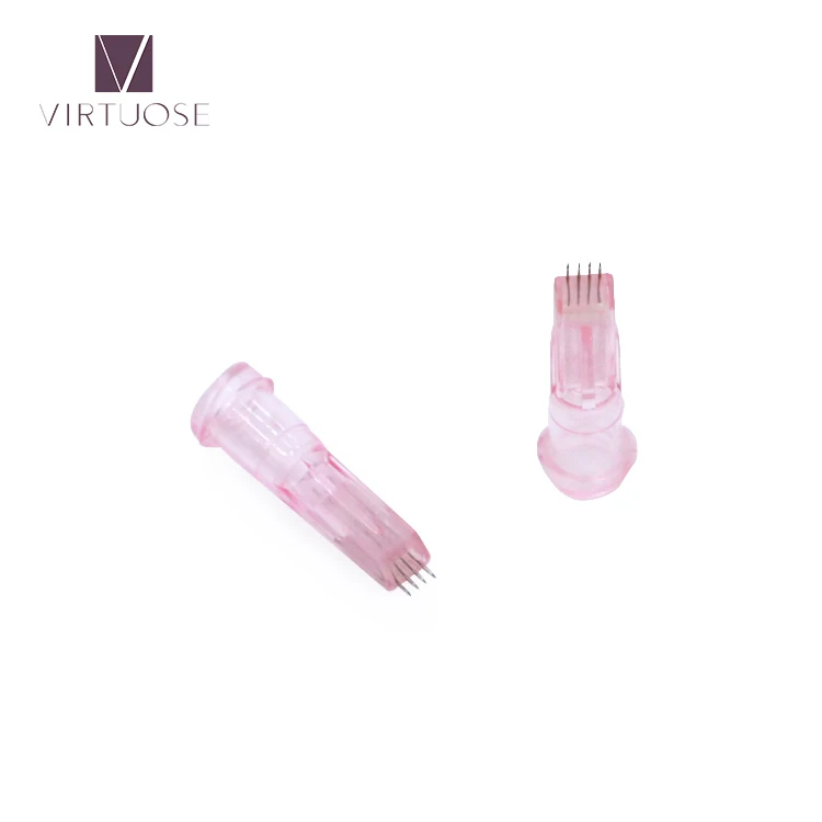 VIRTUOSE Nanosoft Tinysoft Microneedles 34G 1.5mm Needle Length Nanosoft Needle for Facial Treatments Painless Needles