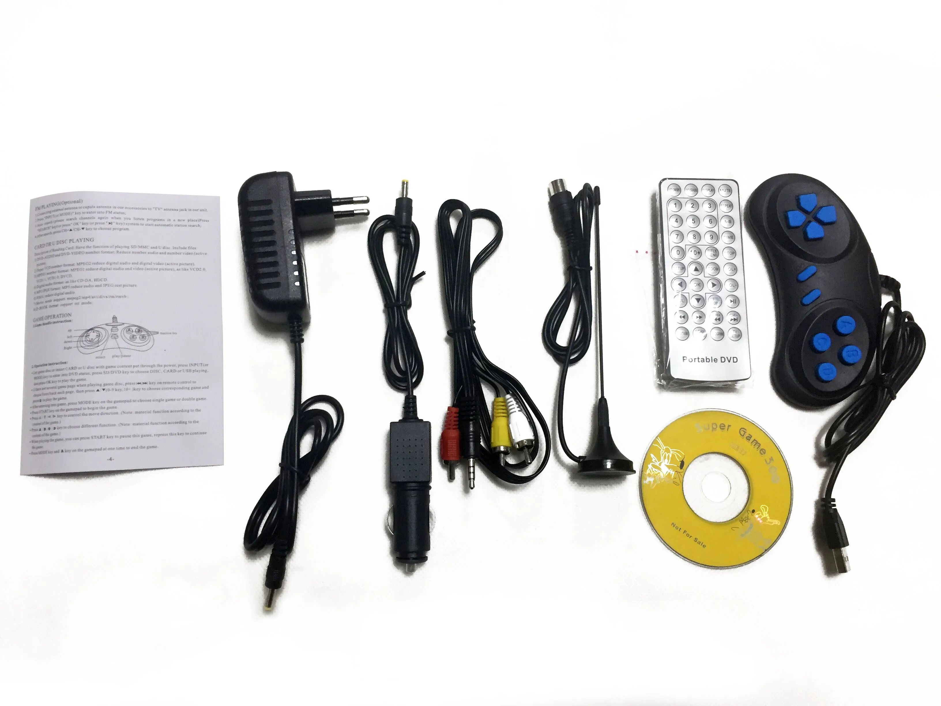  HOT TNTSTAR TNT-268 Portable Dvd Player with Usb MP4 High Quality Radio
