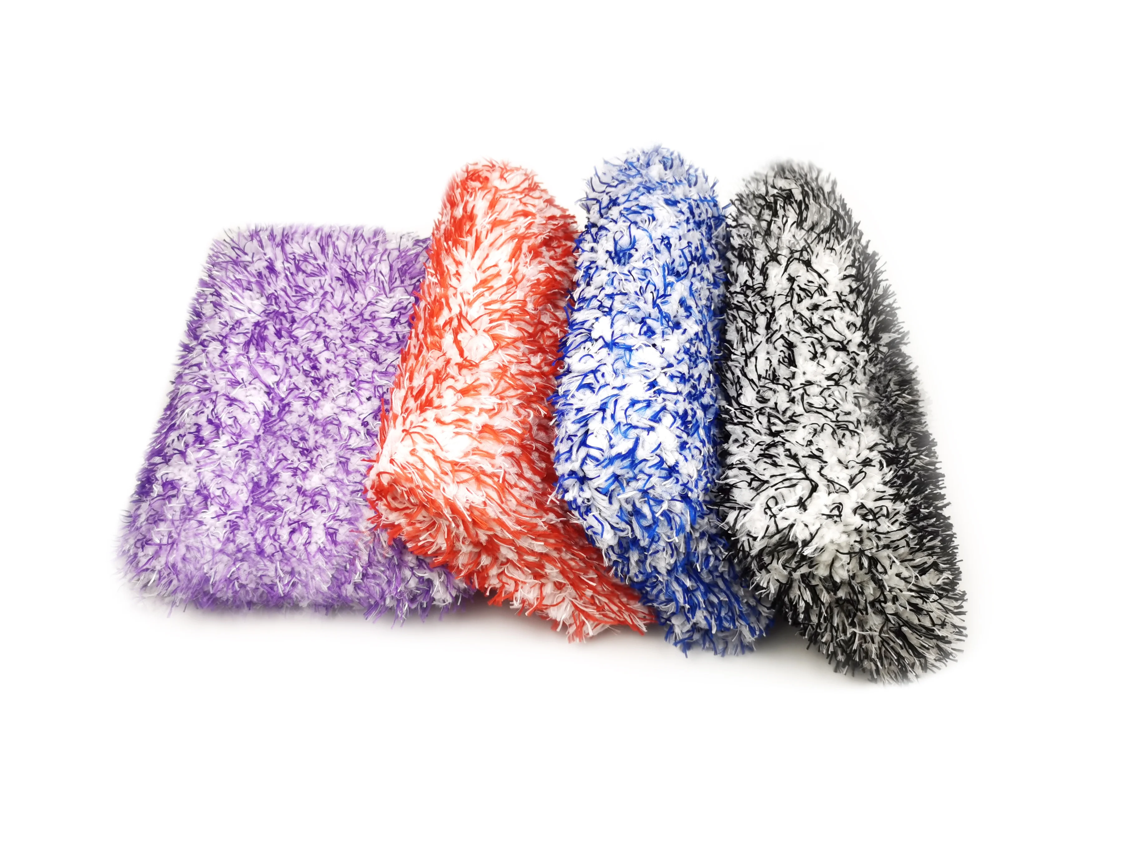 PINKDETAIL Premium Microfiber Car Wash Pad Car Cleaning Sponge Soft Wash Pad