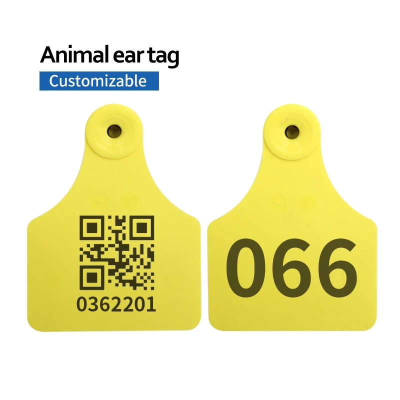 HED-ET125 China Animal Ear Tags Supplier Custom Animal Tags Ear Plastic Labels For Cattle