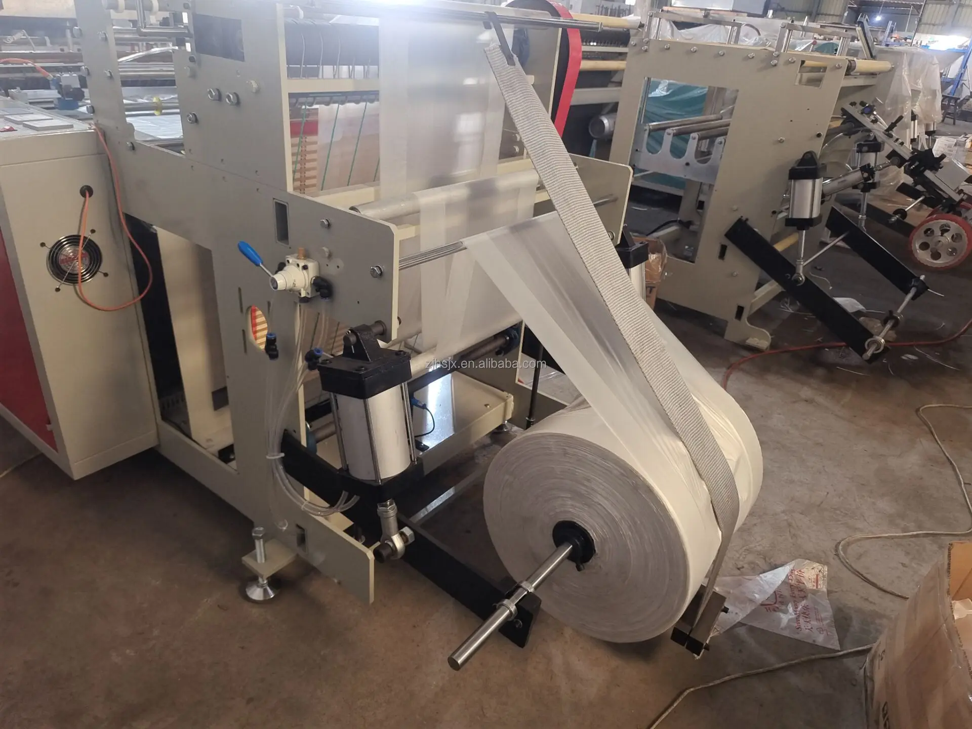 HSRQ-700G High speed 1 line polythene plastic shopping bag making machine